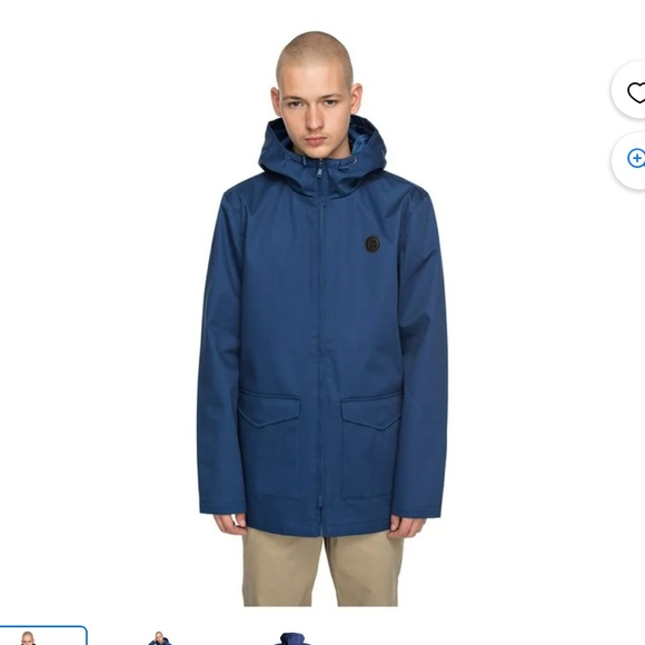 DC Oxford Water Resistant Field Jacket in Washed Indigo - Picture 1 of 8